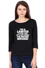 Load image into Gallery viewer, Lawyer Never Wrong